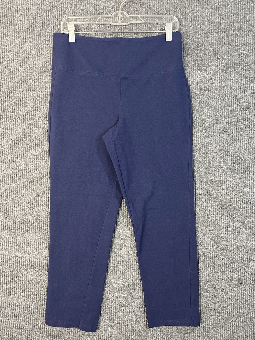 Women With Control Pants Medium Blue Tummy Control Tushy Lifter Slim Leg Stretch